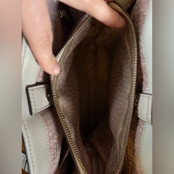 Kate Spade Evangelie Laurel Way Satchel, Saffiano Leather Crossbody Purse. - Picture 9 of 14